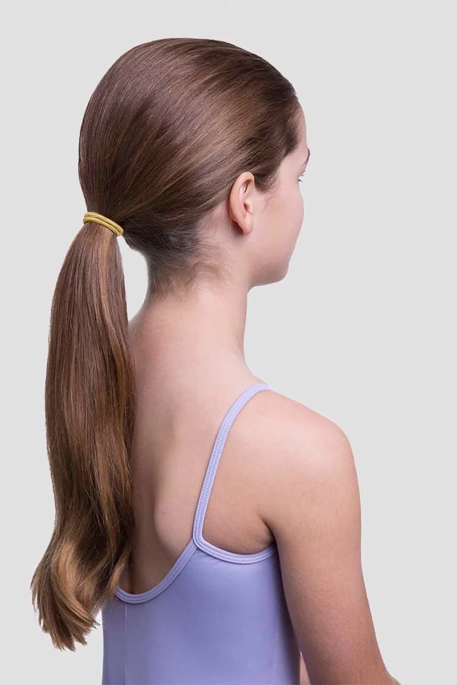 Set 6 elastici per capelli Bloch A0807 gialli da danza