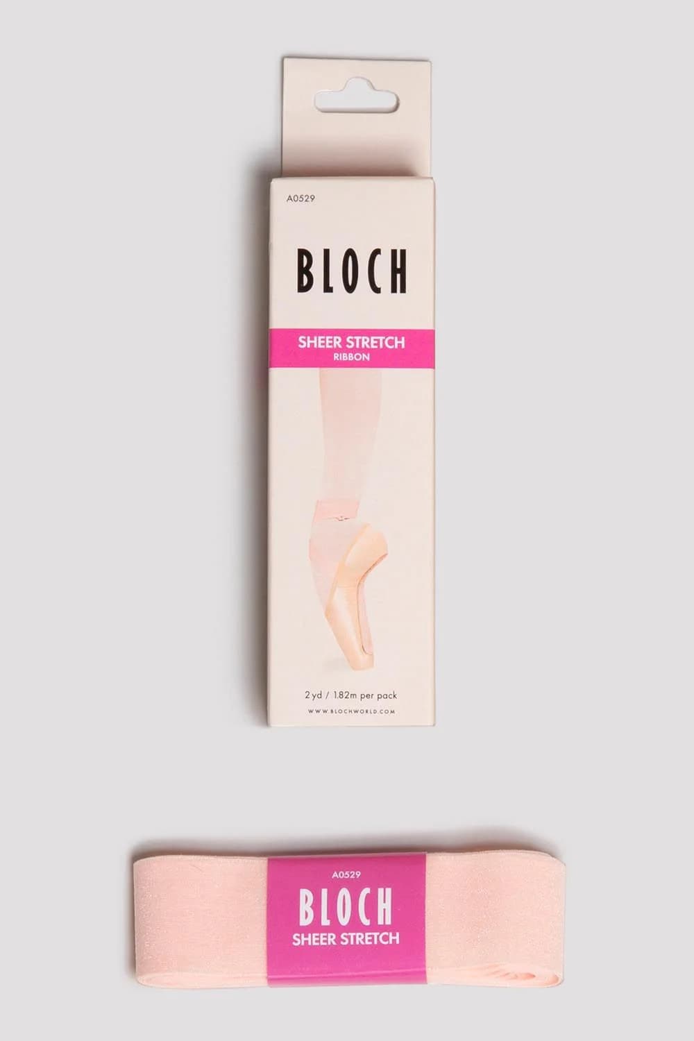 Elastico per scarpe da punta Bloch A0529 trasparente