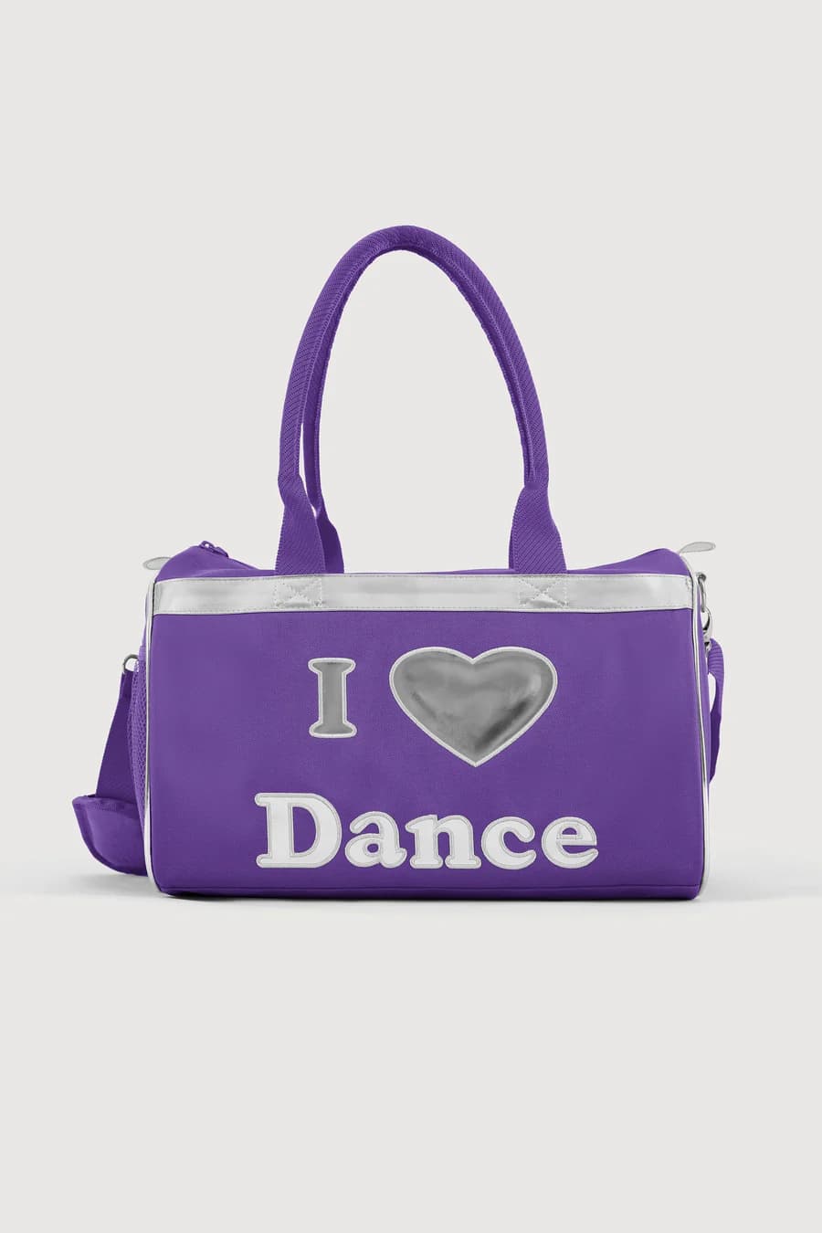 Borsa da ballo Bloch I Love Dance viola per ballerine