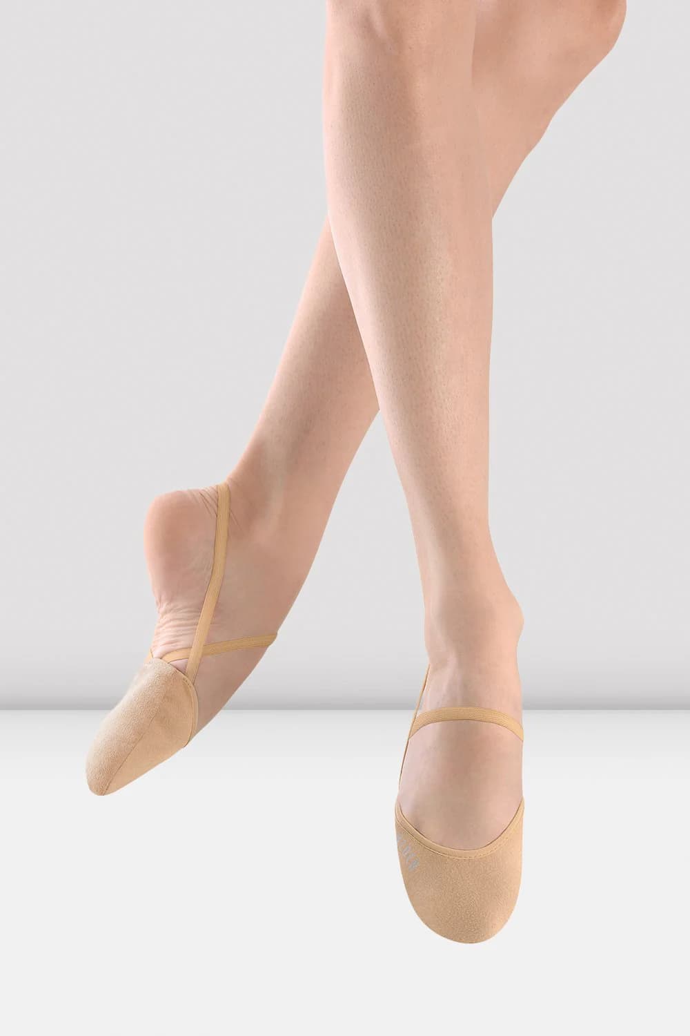 Scarpe danza contemporanea Bloch S0618L Vintage Micro in micro camoscio per adulti