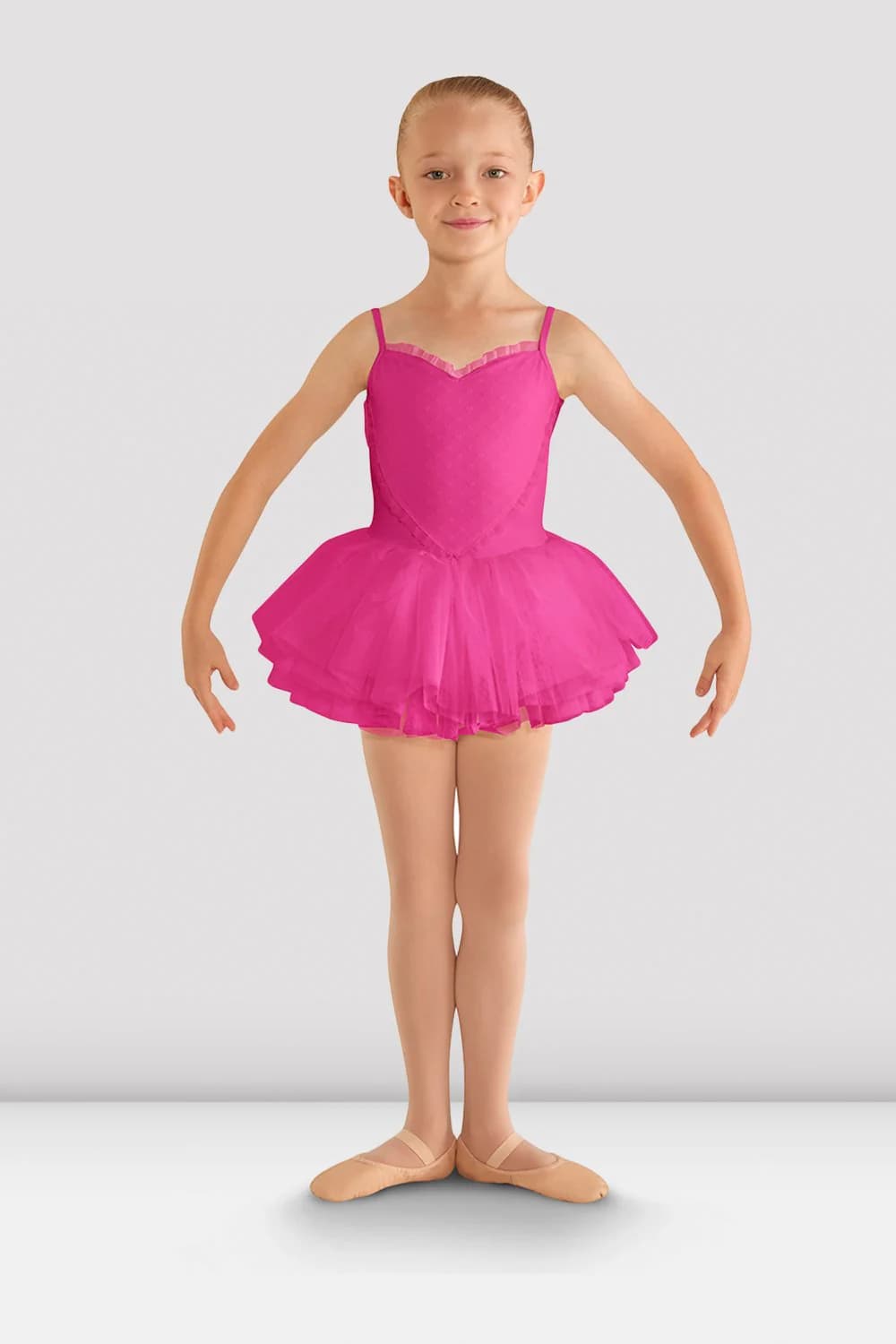 Tutù da danza Bloch Valentine CL8168 fucsia per bambine