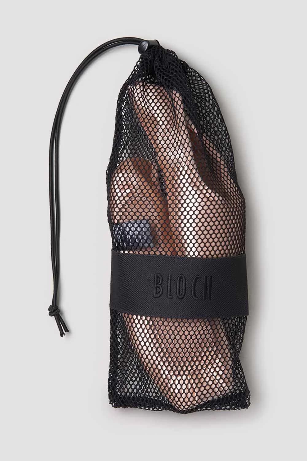 Borsa a rete da ballo Bloch nera per scarpe da punta