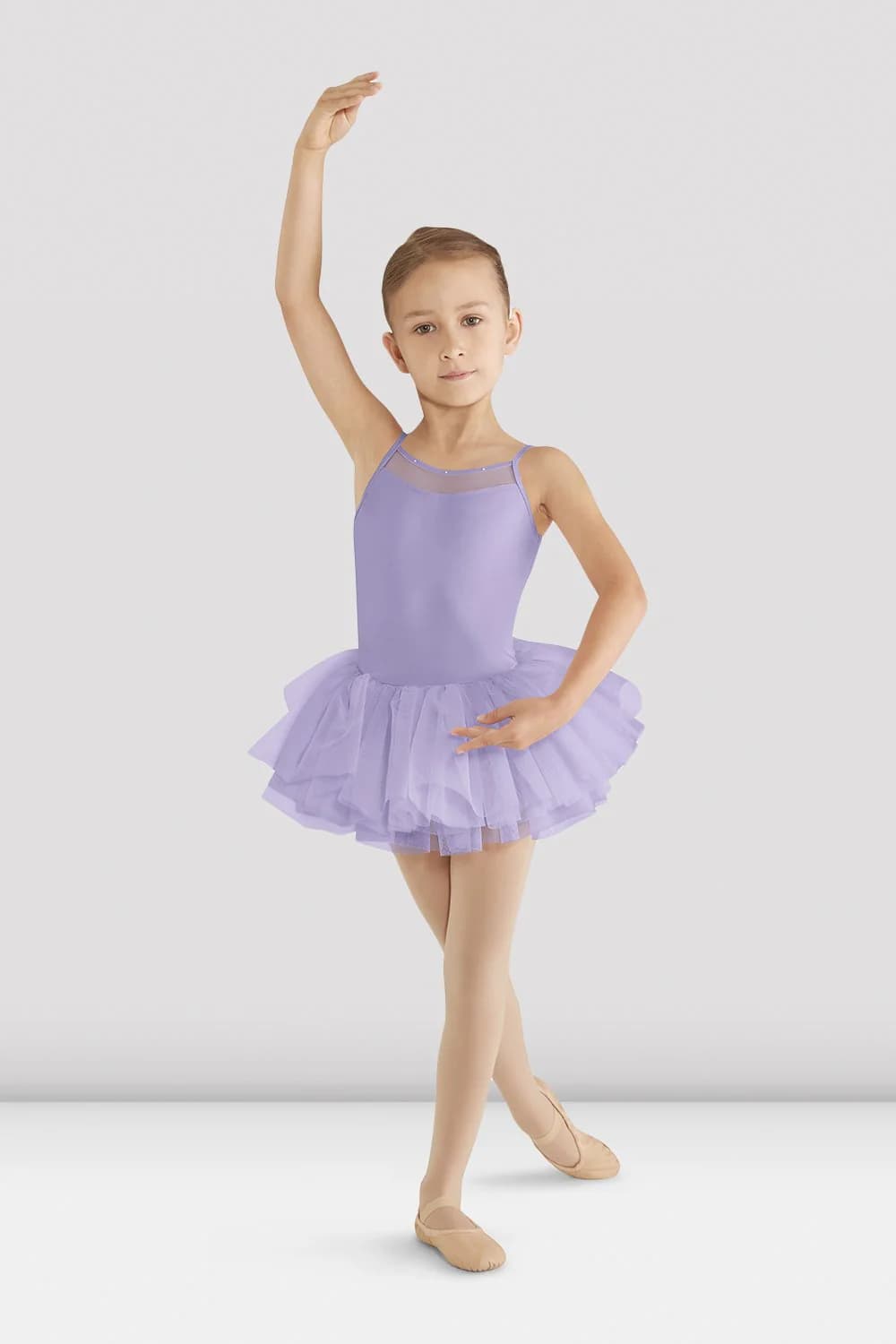 Tutù da danza Bloch Mirella M409C lilla per bambine