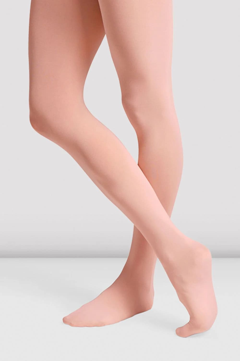 Collant con piedini da danza Bloch Contoursoft T0981L rosa da donna